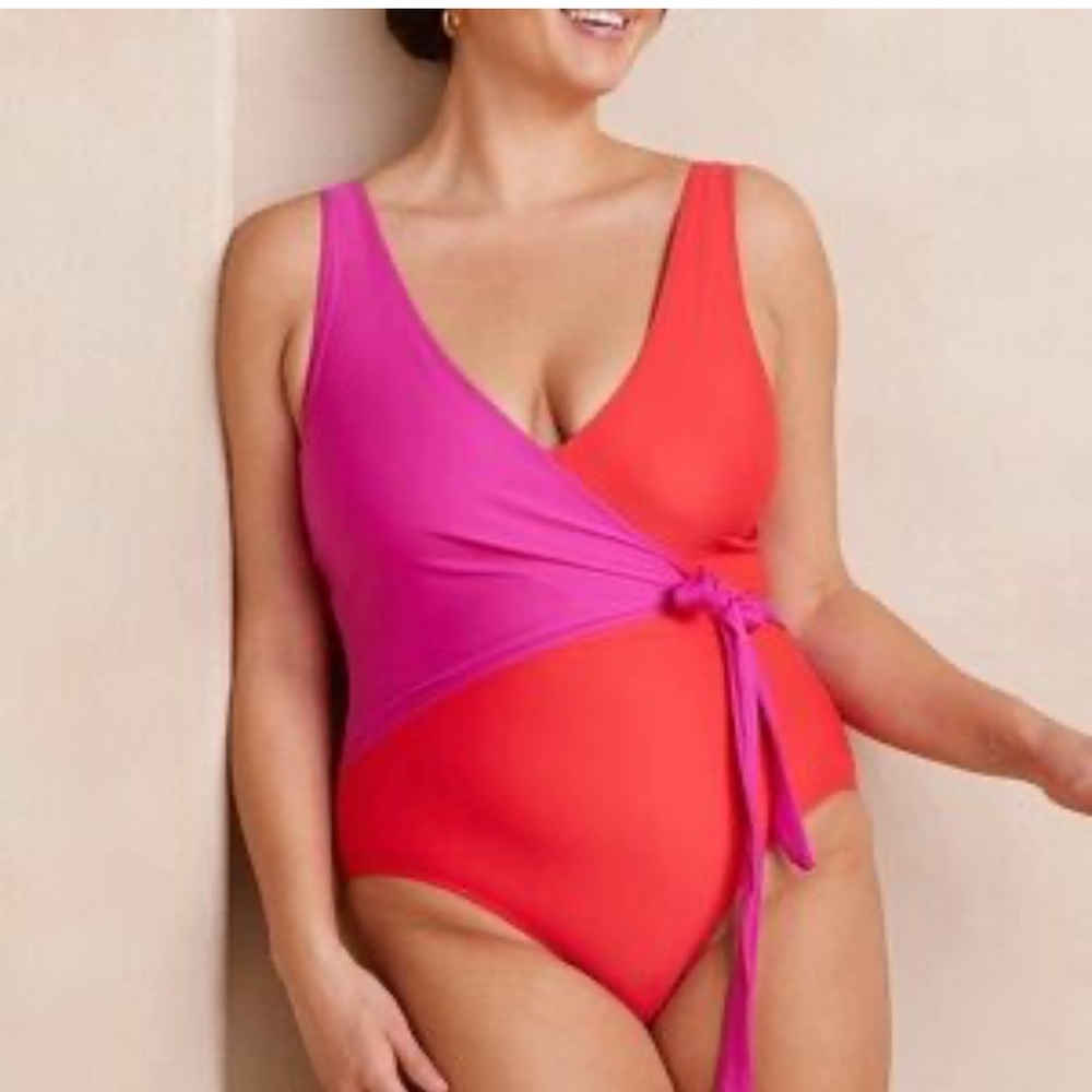 Summersalt The Perfect Wrap Onepiece Swimsuit size 16
